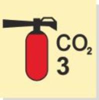 Переносной огнетушитель CO2 3
